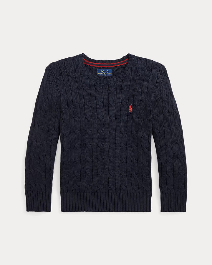 Ralph Lauren Cable-Knit Cotton Sweater