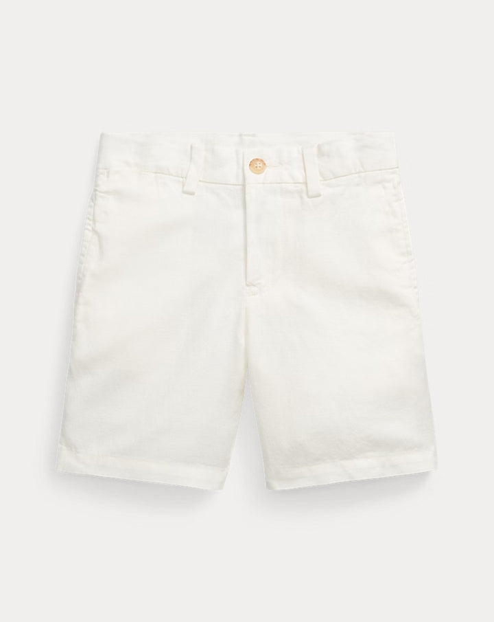 Ralph Lauren Straight Fit Linen-Cotton Short