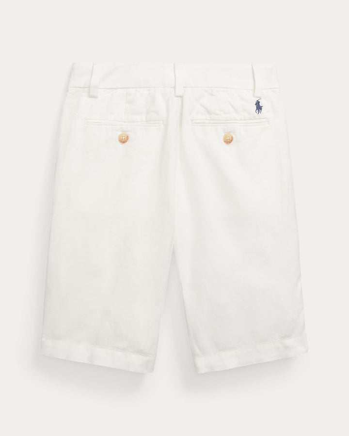 Ralph Lauren Straight Fit Linen-Cotton Short