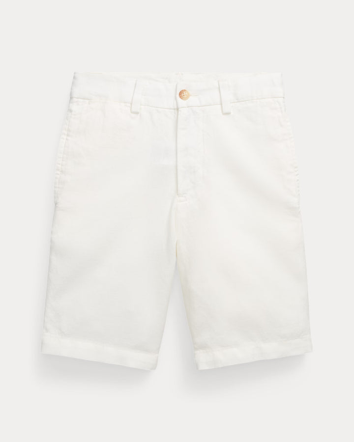 Ralph Lauren Straight Fit Linen-Cotton Short