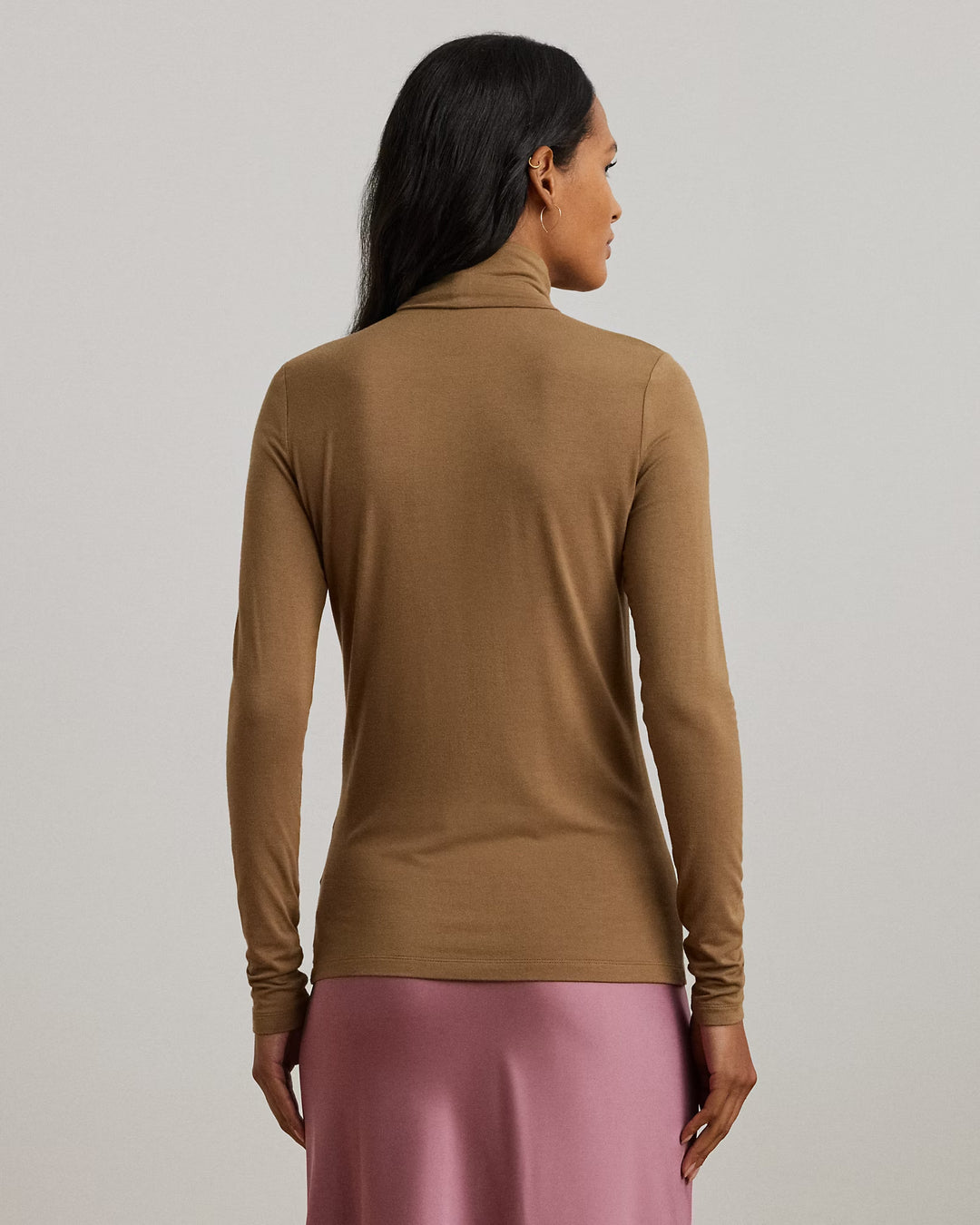 Ralph Lauren Stretch Jersey Turtleneck