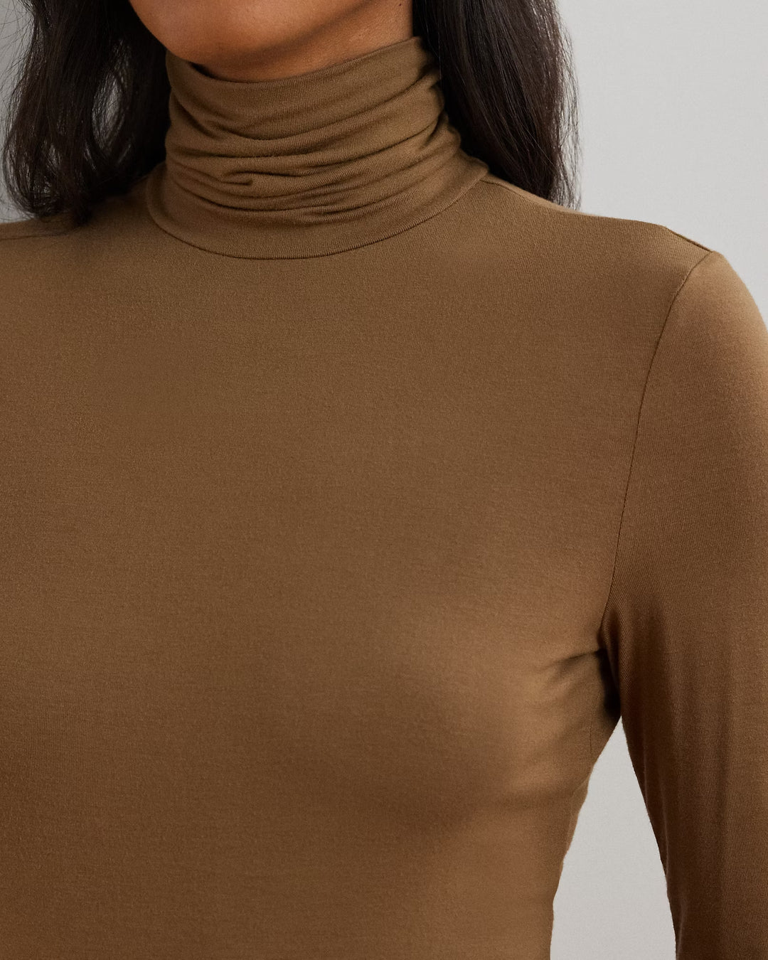Ralph Lauren Stretch Jersey Turtleneck