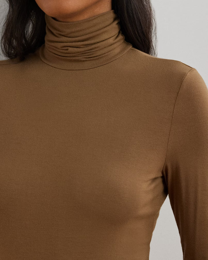 Ralph Lauren Stretch Jersey Turtleneck