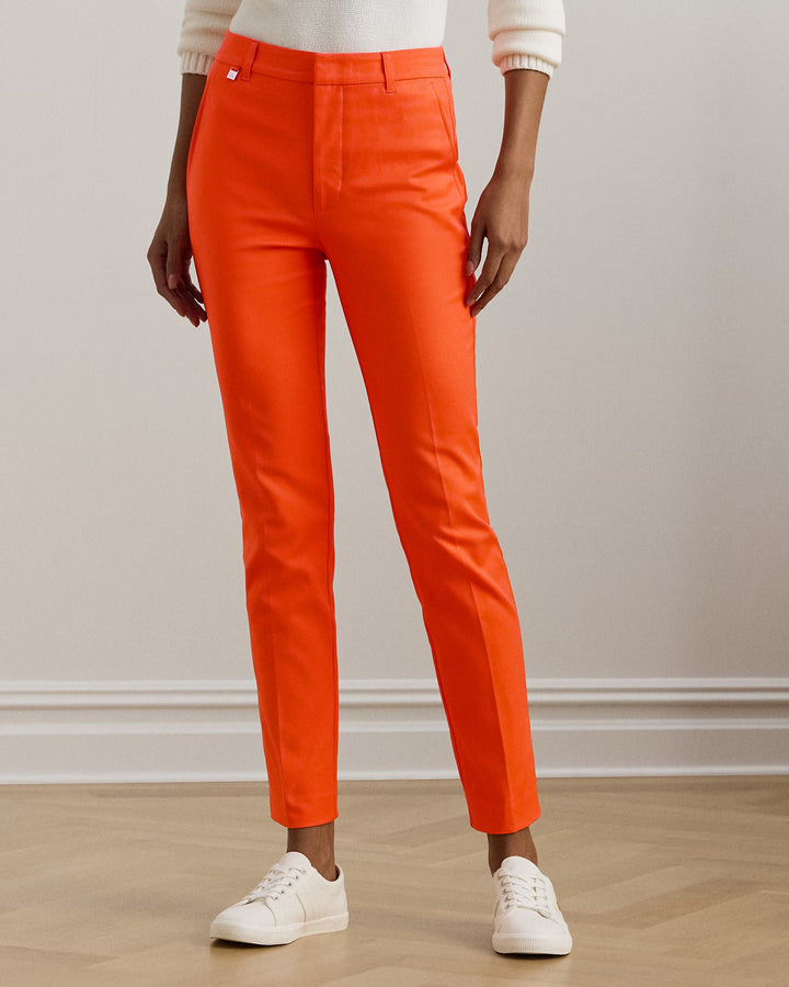 Ralph Lauren Double-Faced Stretch Cotton Pant