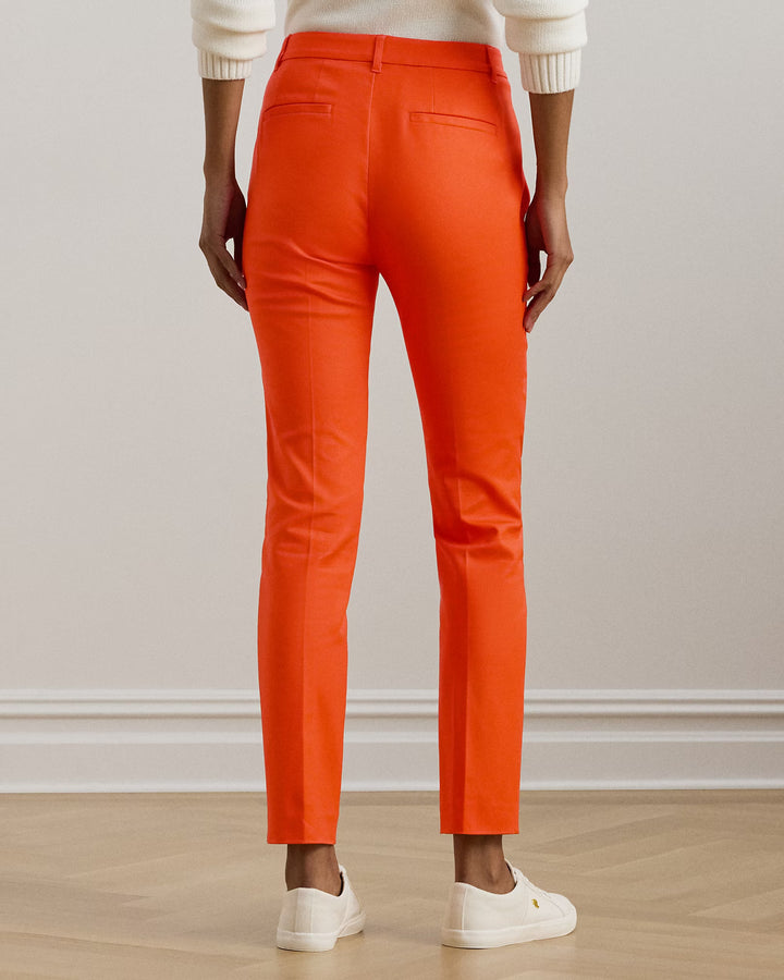 Ralph Lauren Double-Faced Stretch Cotton Pant