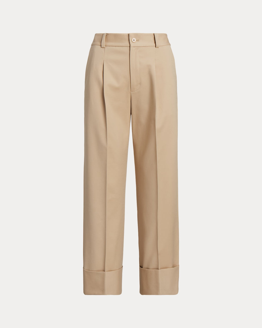 Ralph Lauren Double-Faced Stretch Cotton Ankle Pant