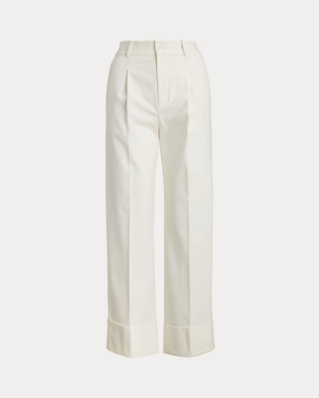 Ralph Lauren Double-Faced Stretch Cotton Ankle Pant