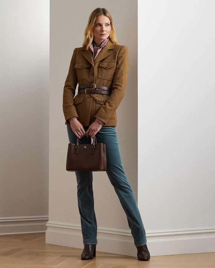 Ralph Lauren Stretch Corduroy Mid-Rise Straight Pant