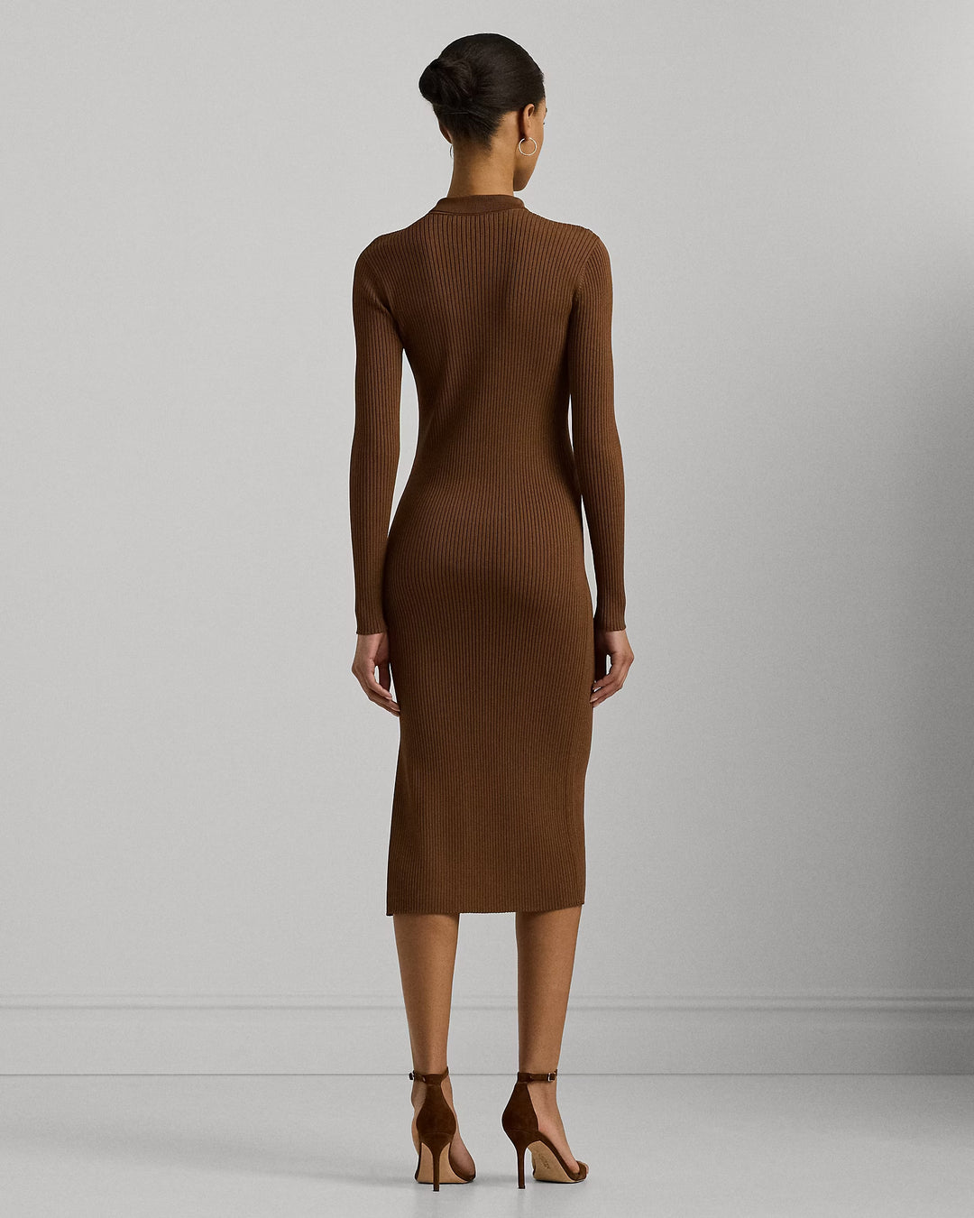 Ralph Lauren Rib-Knit Polo Dress