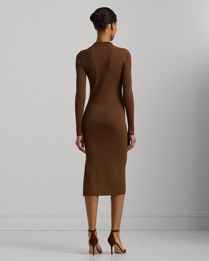Ralph Lauren Rib-Knit Polo Dress