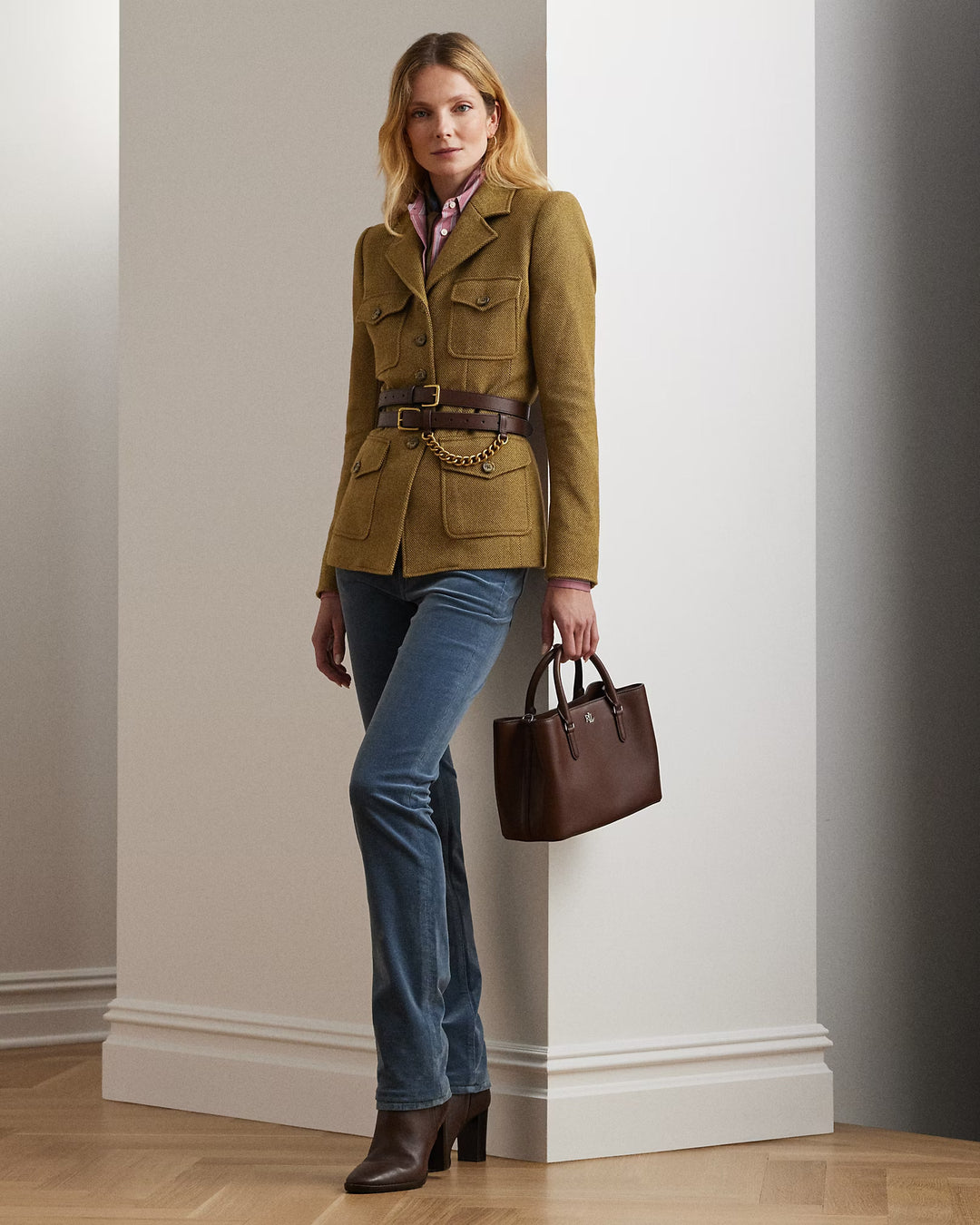 Ralph Lauren Wool-Blend Twill Blazer