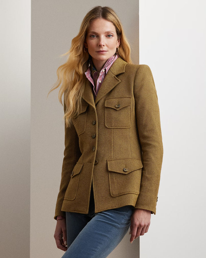 Ralph Lauren Wool-Blend Twill Blazer