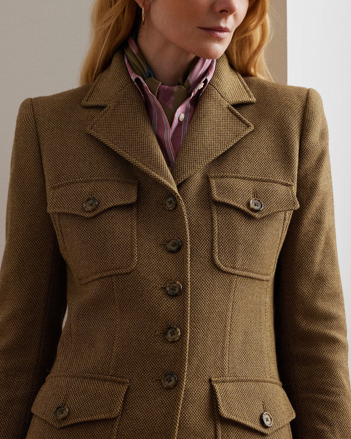 Ralph Lauren Wool-Blend Twill Blazer