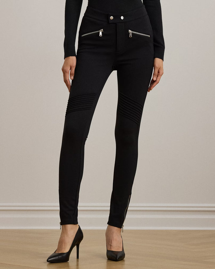 Ralph Lauren Pintucked Ponte Jodhpur Pant