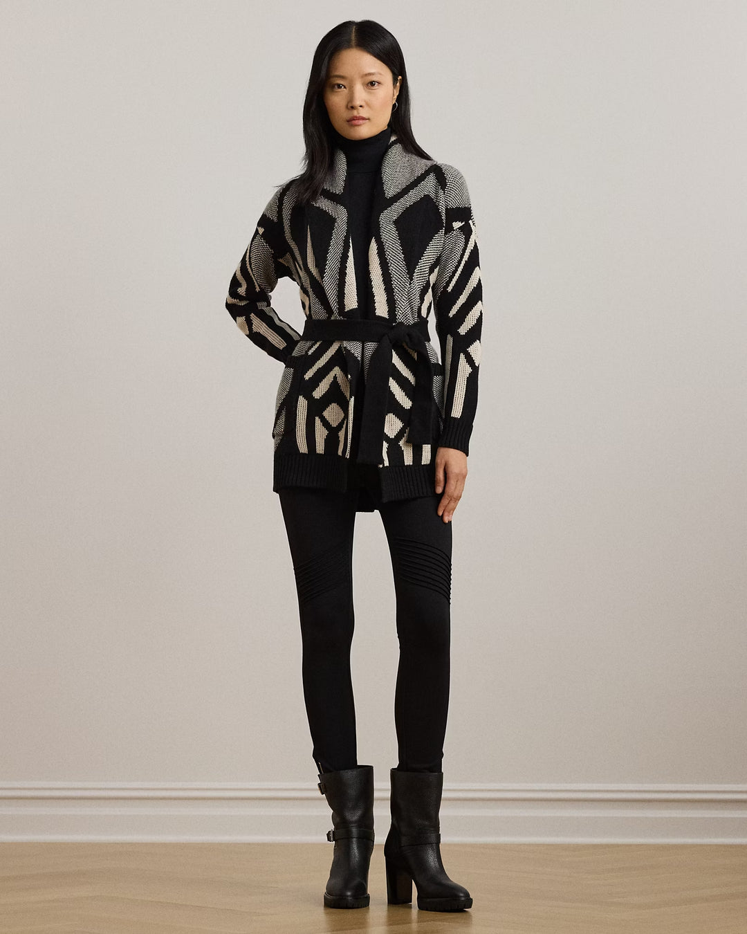 Ralph Lauren Pintucked Ponte Jodhpur Pant