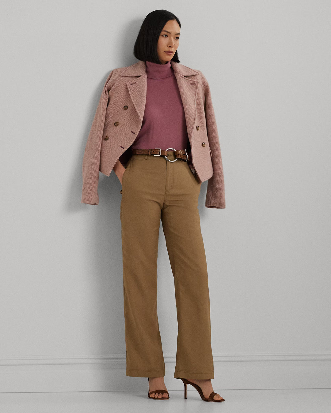 Ralph Lauren High-Rise Wide-Leg Pant