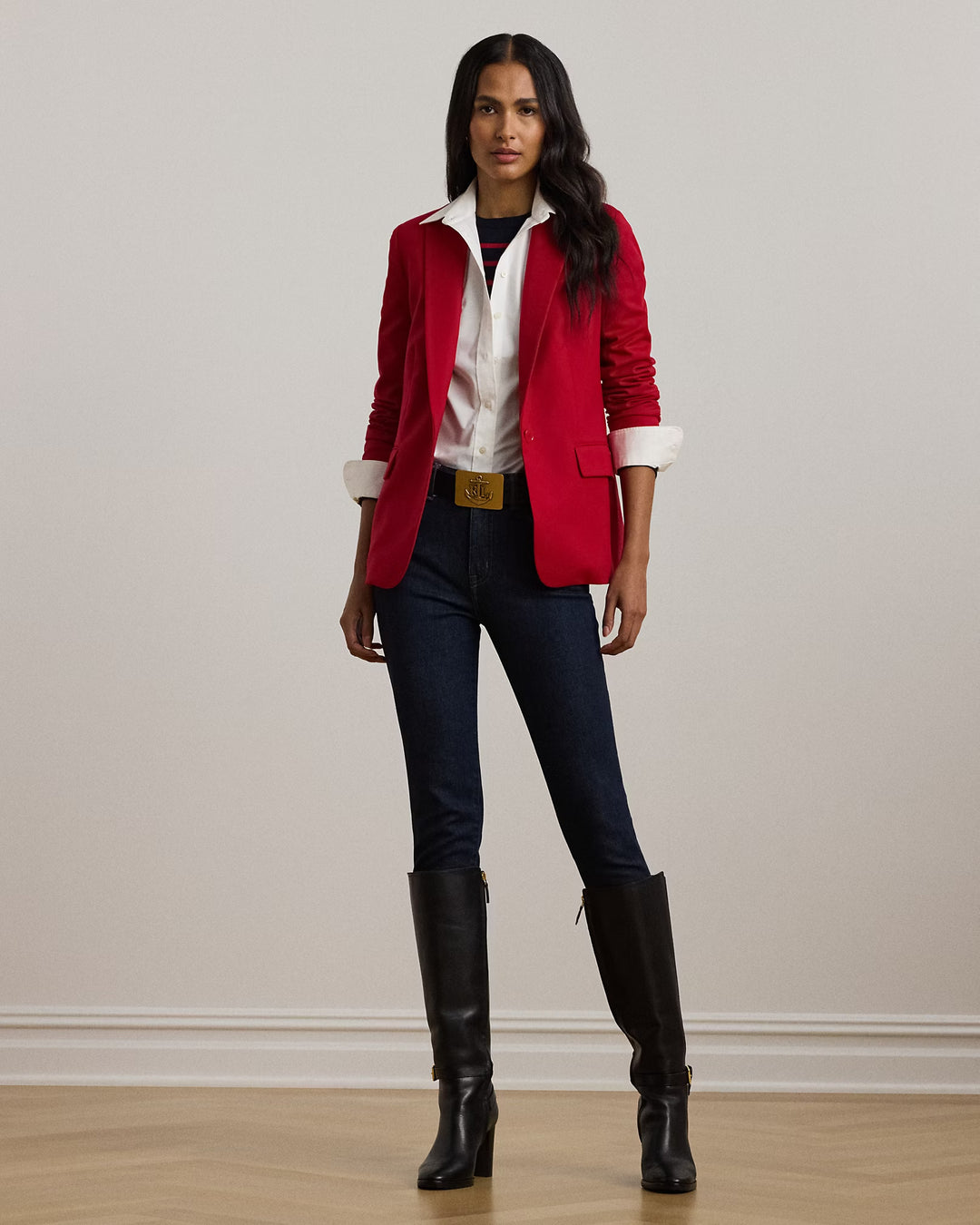 Ralph Lauren Wool Flannel Blazer