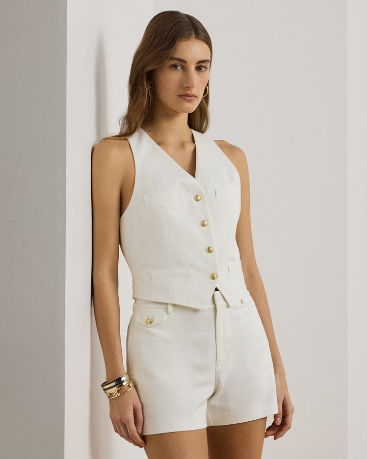 Ralph Lauren Stretch Cotton Canvas & Twill Vest