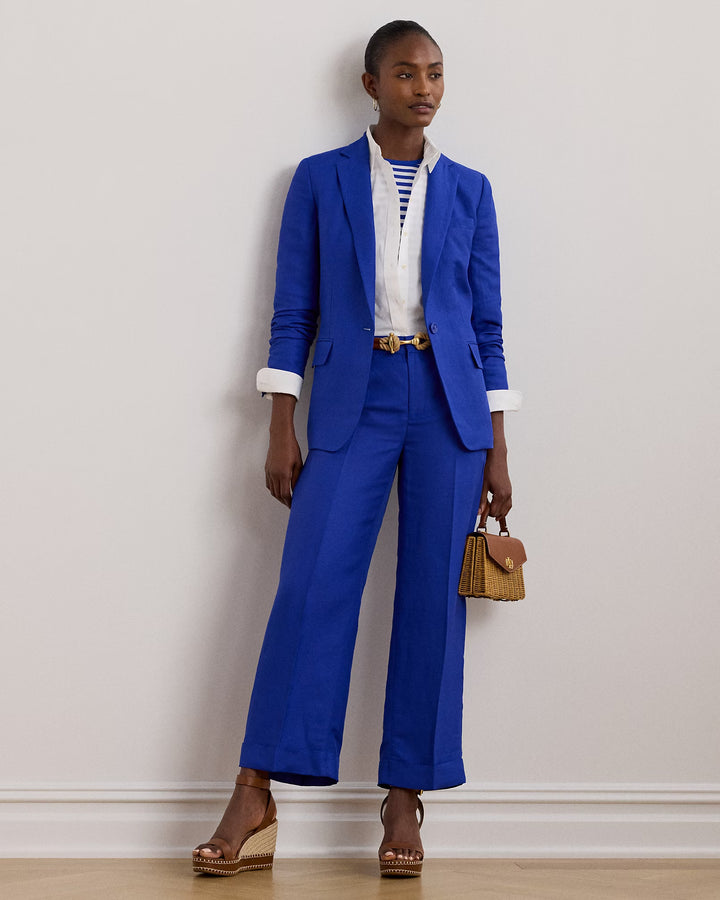 Ralph Lauren Linen-Blend Twill Blazer