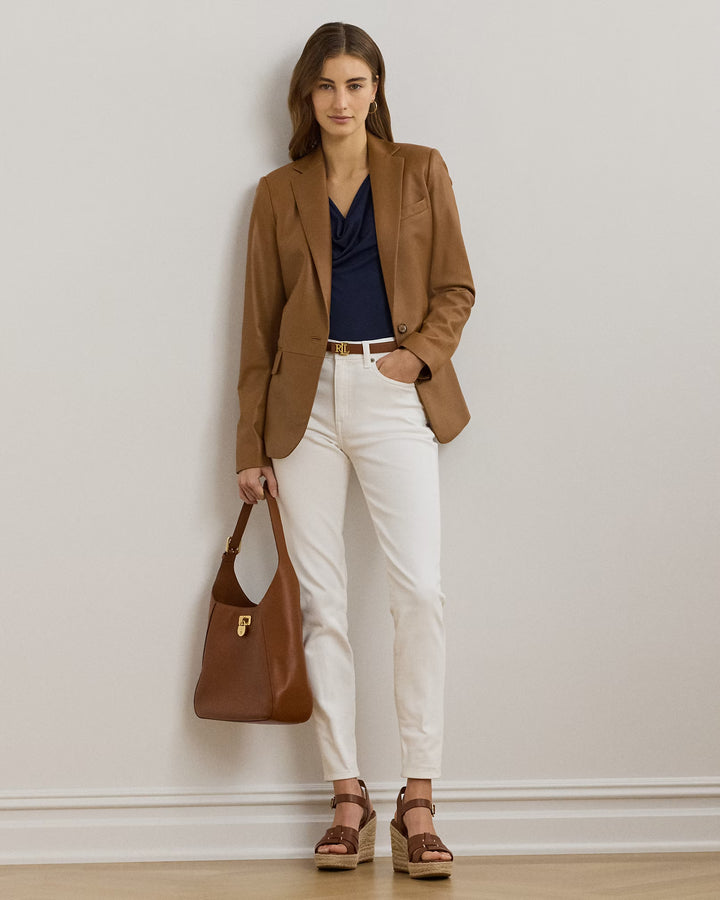 Ralph Lauren Lambskin Blazer