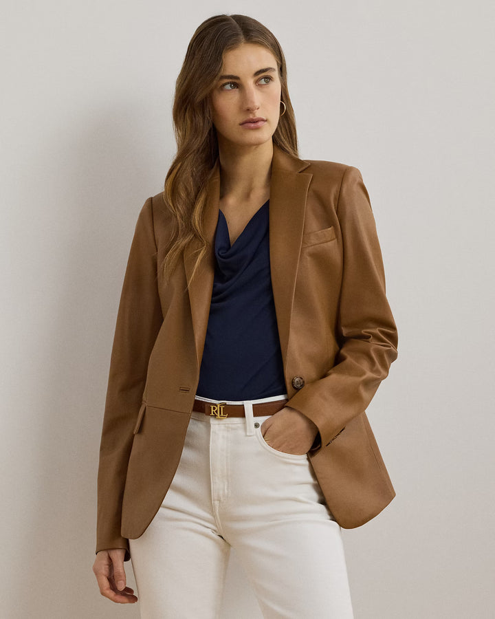 Ralph Lauren Lambskin Blazer