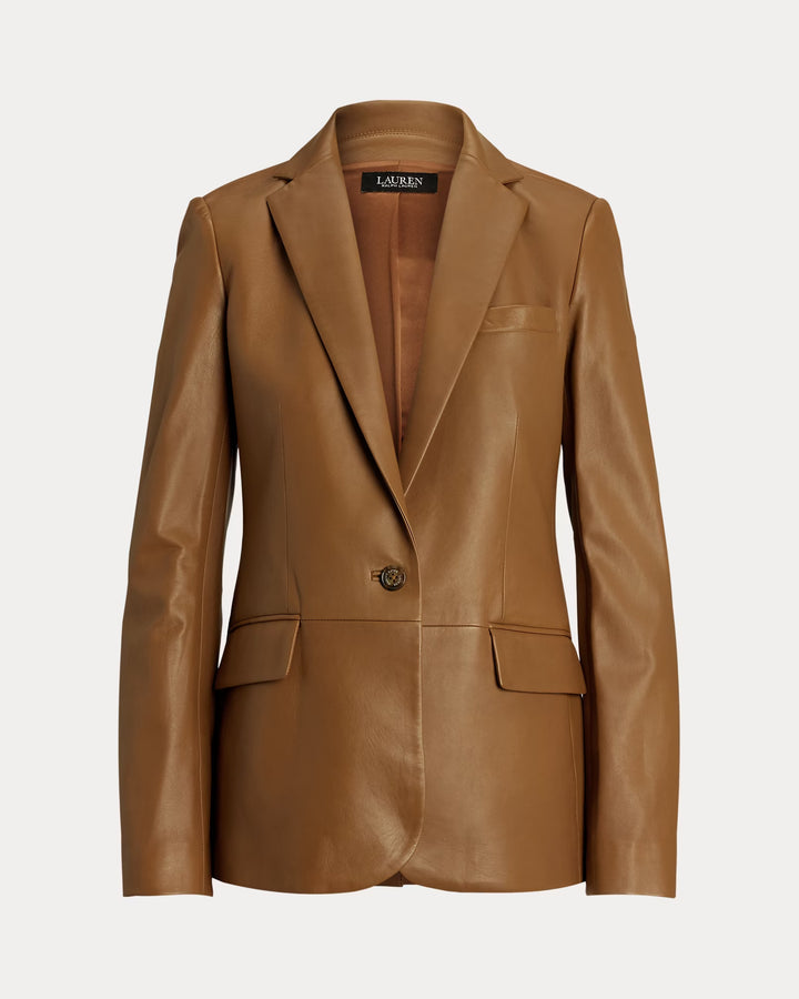 Ralph Lauren Lambskin Blazer