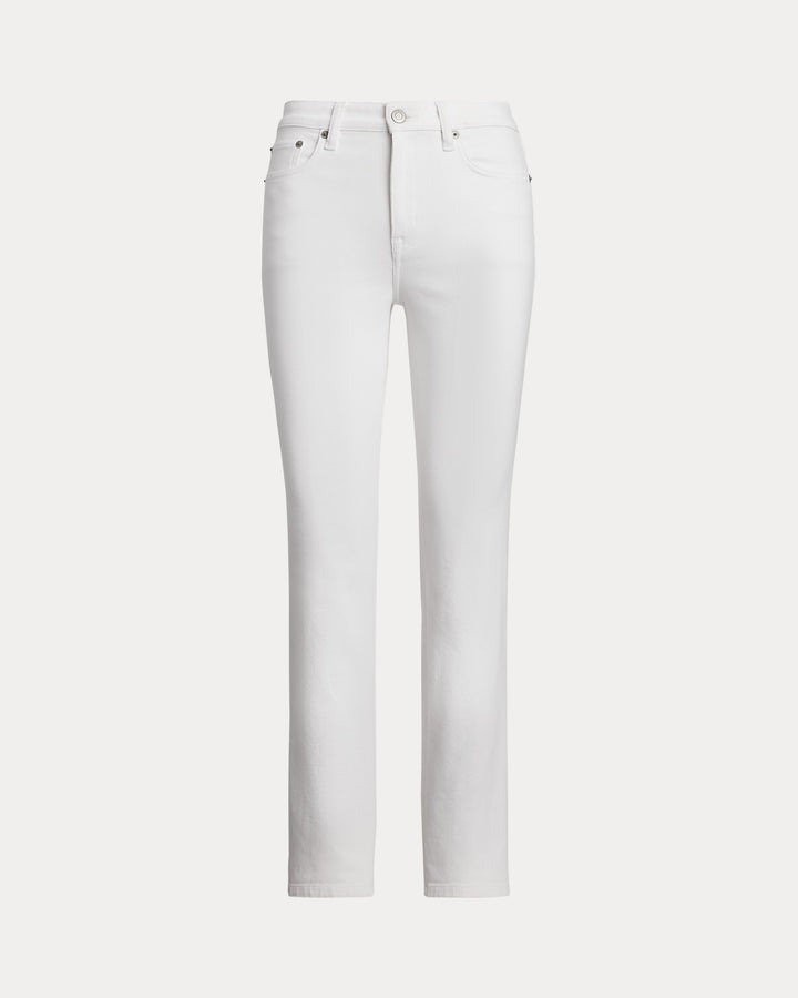 Ralph Lauren High-Rise Straight Ankle Jean
