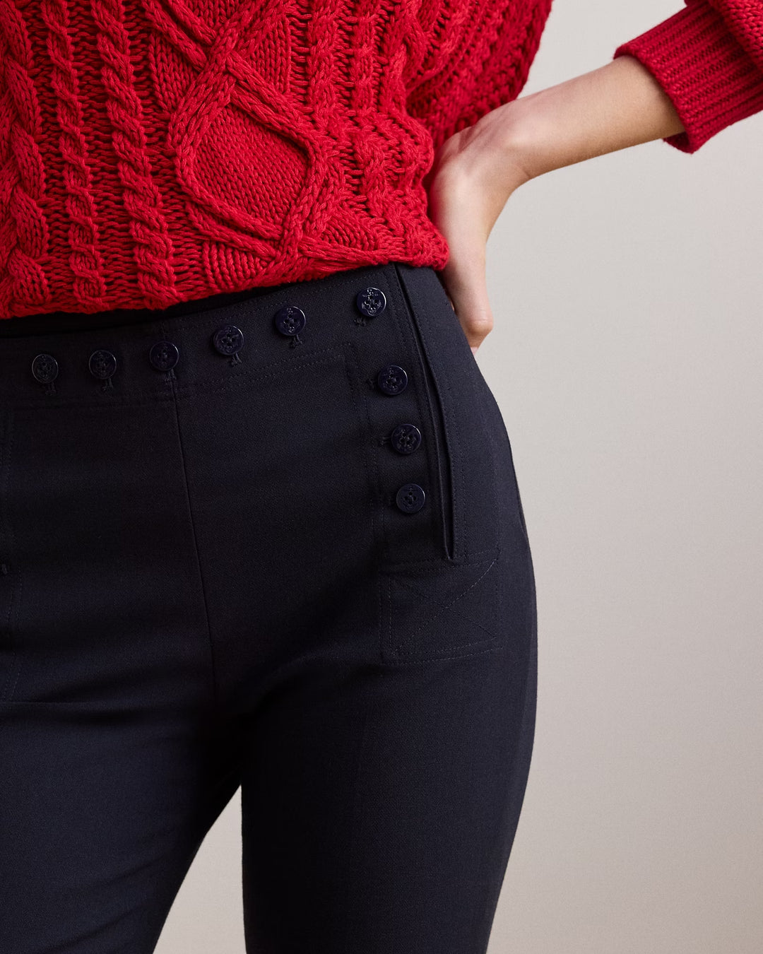 Ralph Lauren Twill Sailor Pant