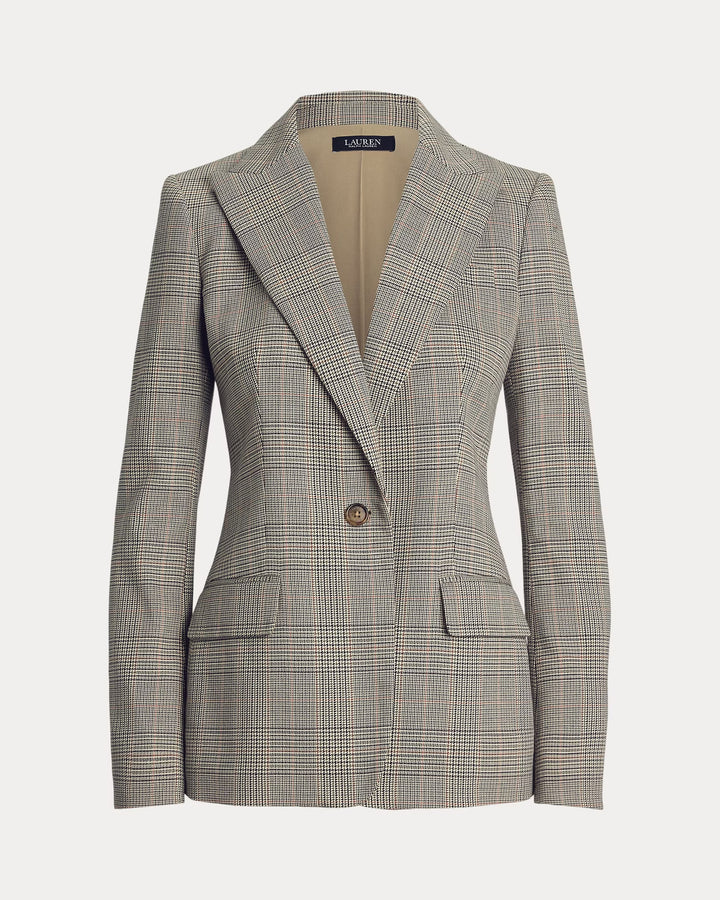 Ralph Lauren Glen Plaid Cotton-Blend Twill Blazer