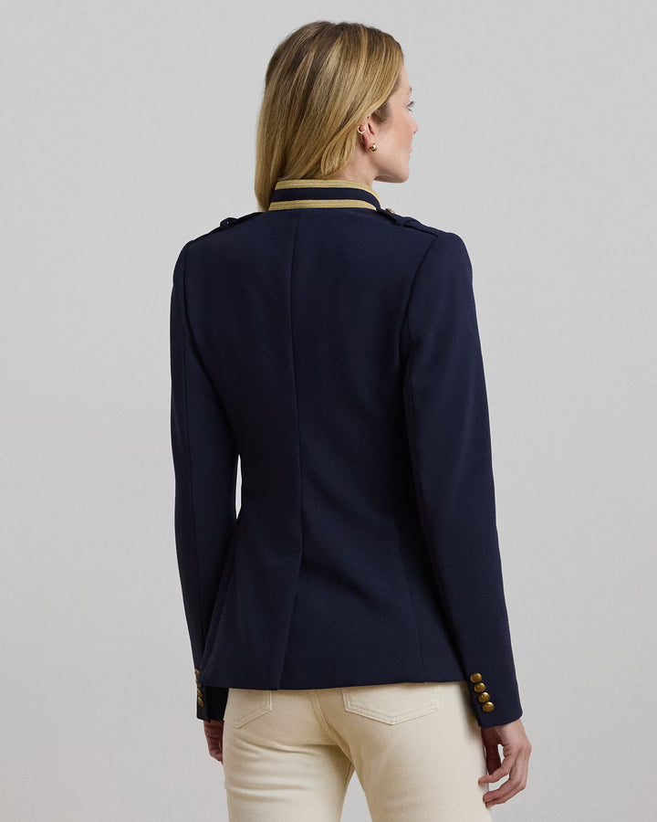 Ralph Lauren Metallic-Trim Twill Jacket