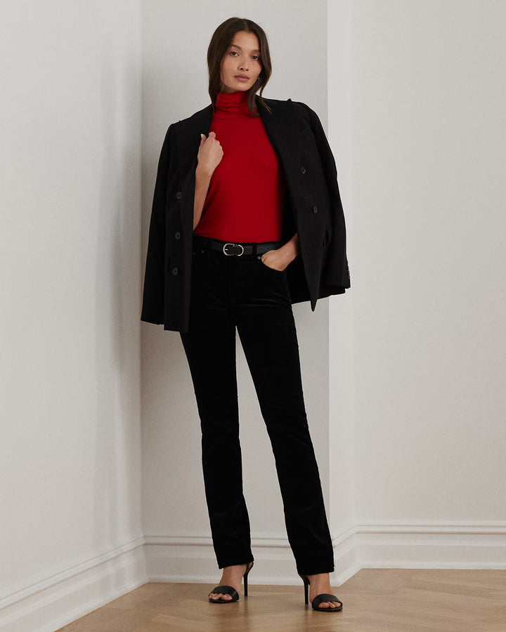 Ralph Lauren Stretch Jersey Turtleneck