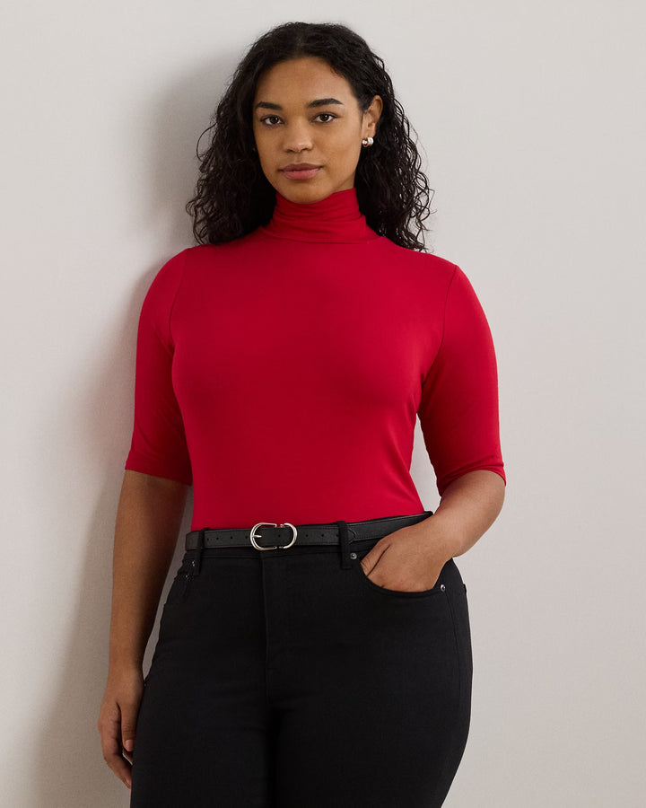 Ralph Lauren Stretch Jersey Turtleneck