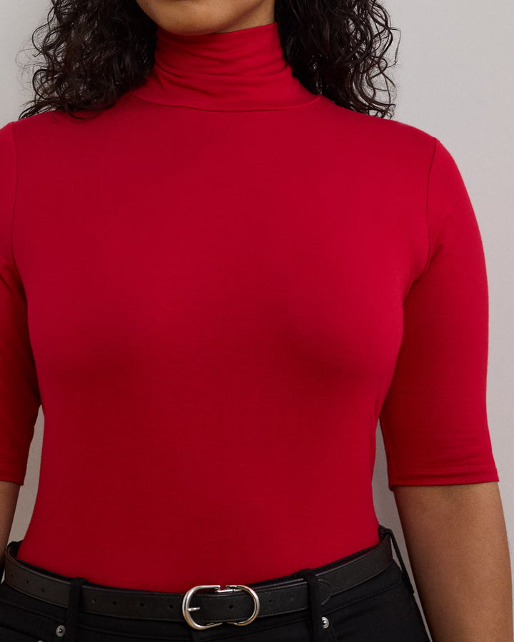 Ralph Lauren Stretch Jersey Turtleneck