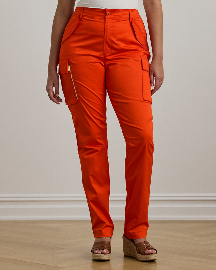 Ralph Lauren Cotton Sateen Cargo Pant