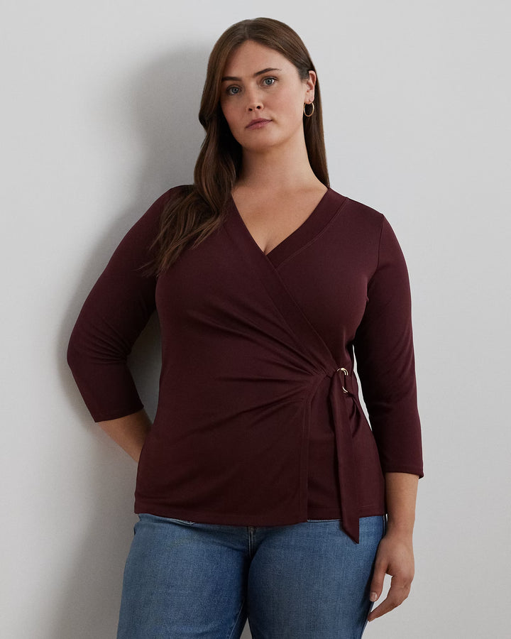 Ralph Lauren Stretch Jersey Top