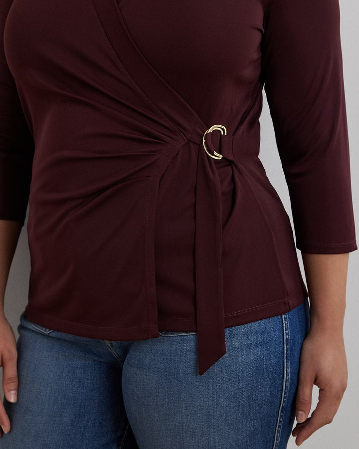Ralph Lauren Stretch Jersey Top