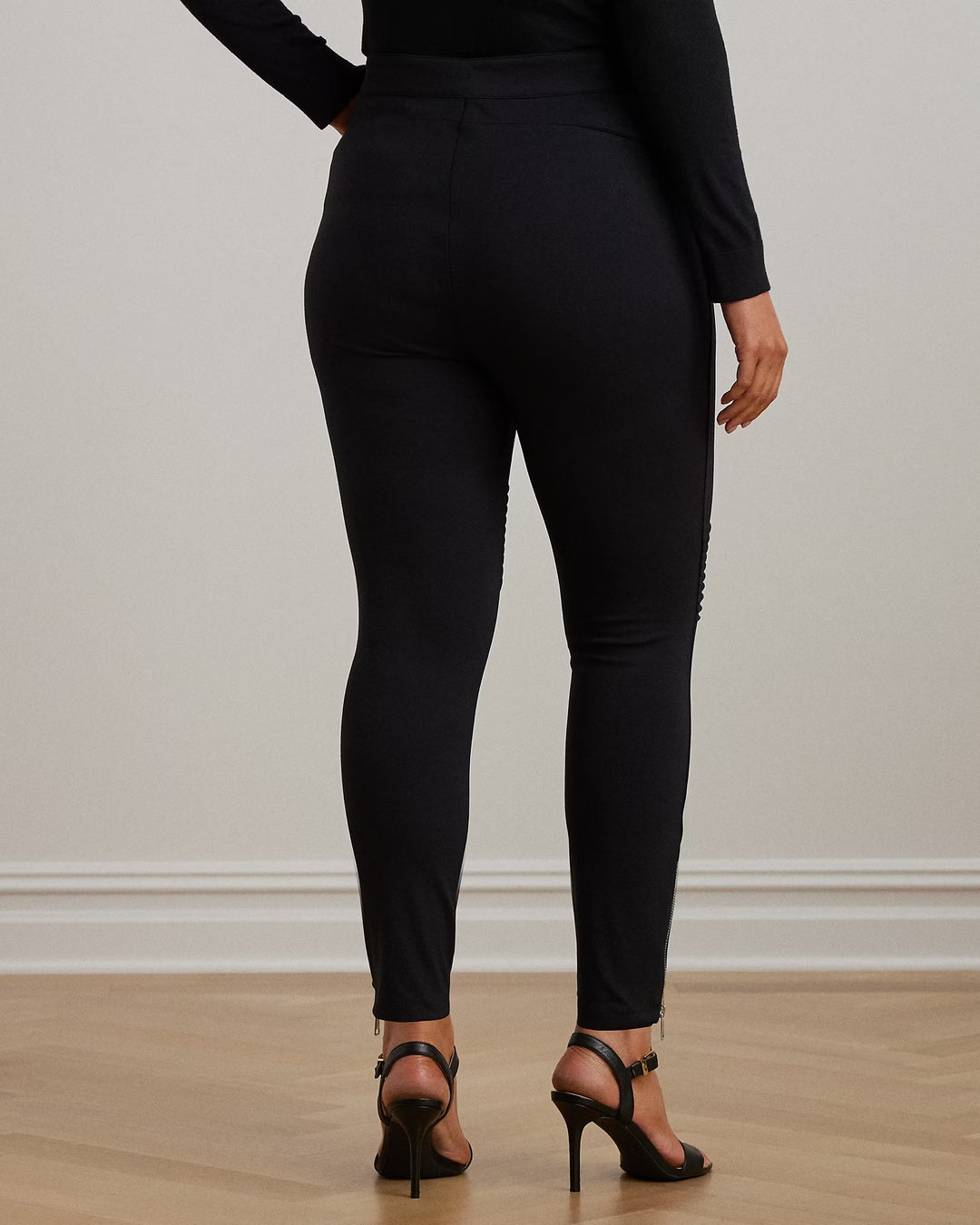 Ralph Lauren Pintucked Ponte Jodhpur Pant