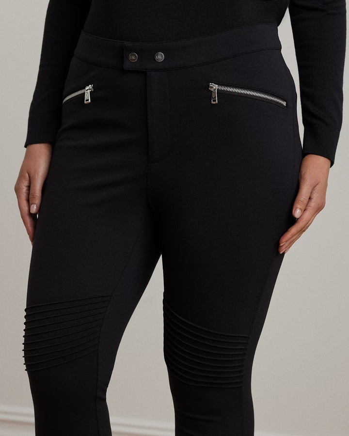 Ralph Lauren Pintucked Ponte Jodhpur Pant