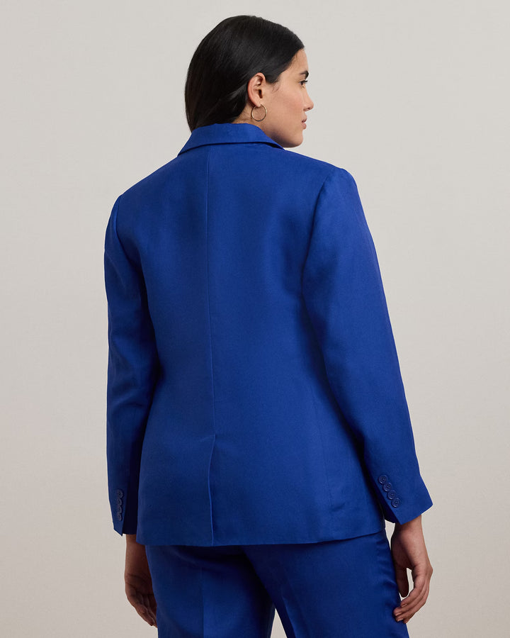 Ralph Lauren Linen-Blend Twill Blazer