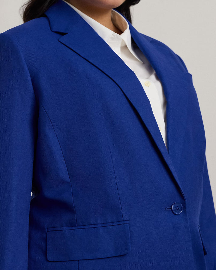 Ralph Lauren Linen-Blend Twill Blazer