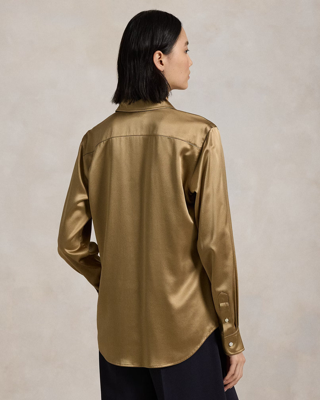 Ralph Lauren Slim Fit Silk Shirt