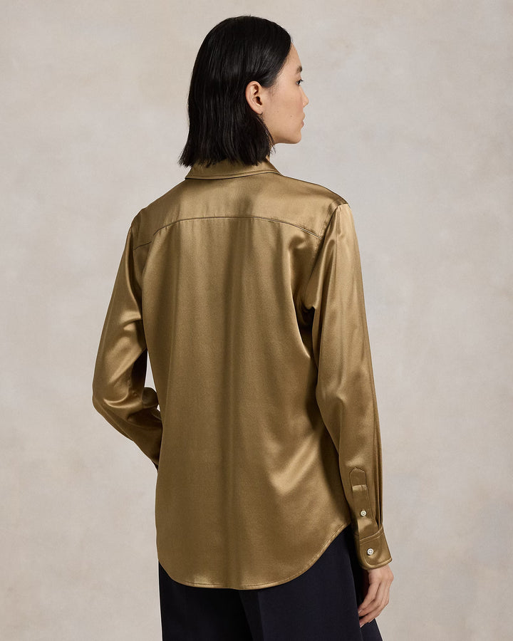 Ralph Lauren Slim Fit Silk Shirt