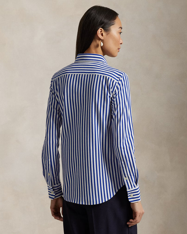 Ralph Lauren Striped Knit Oxford Cotton Shirt Save your Wishlist