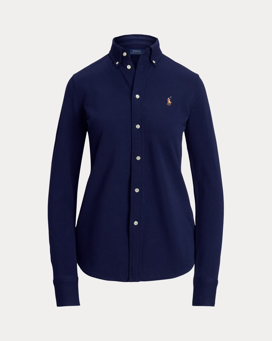 Ralph Lauren Slim Fit Knit Cotton Oxford Shirt Save your Wishlist