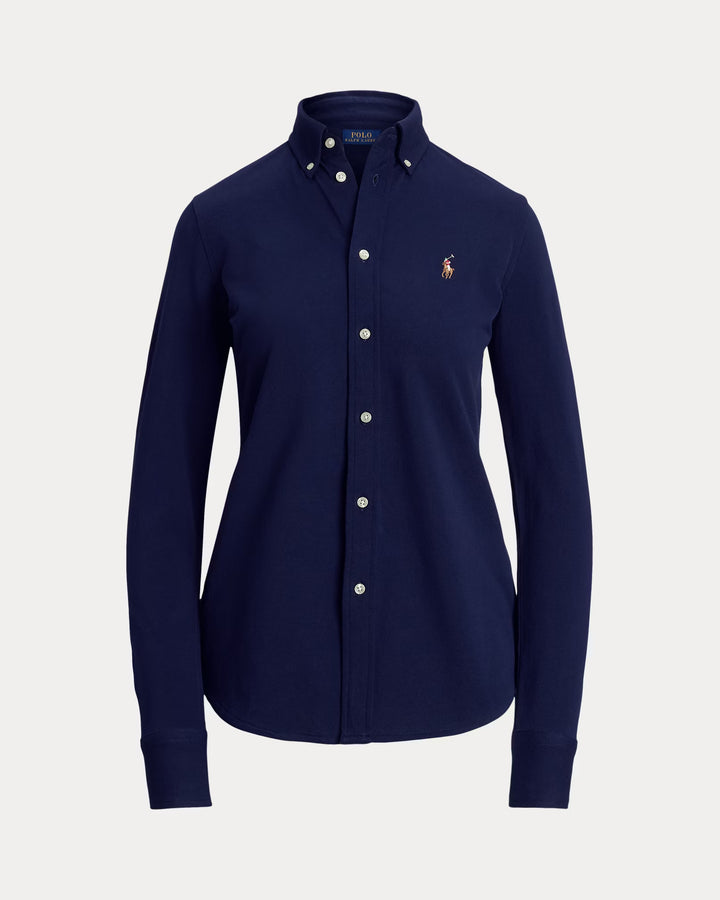 Ralph Lauren Slim Fit Knit Cotton Oxford Shirt Save your Wishlist