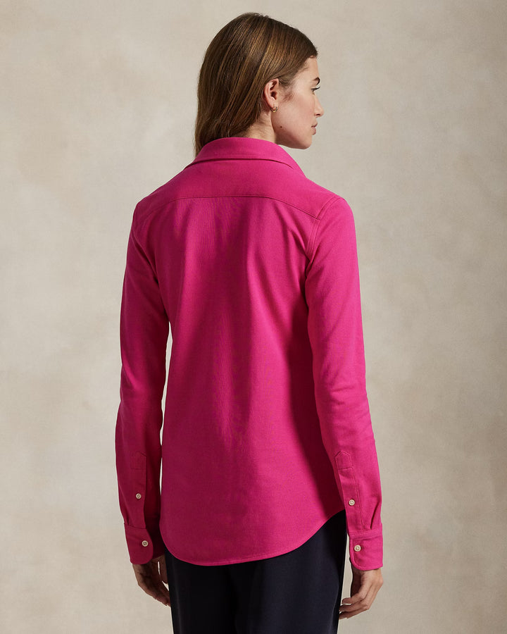 Ralph Lauren Slim Fit Knit Cotton Oxford Shirt Save your Wishlist