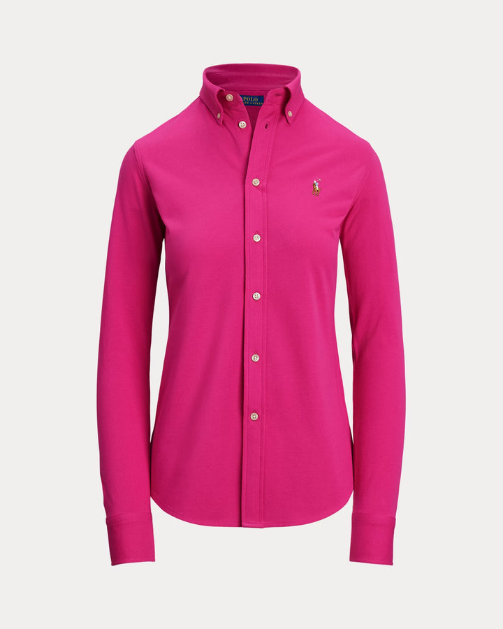 Ralph Lauren Slim Fit Knit Cotton Oxford Shirt Save your Wishlist