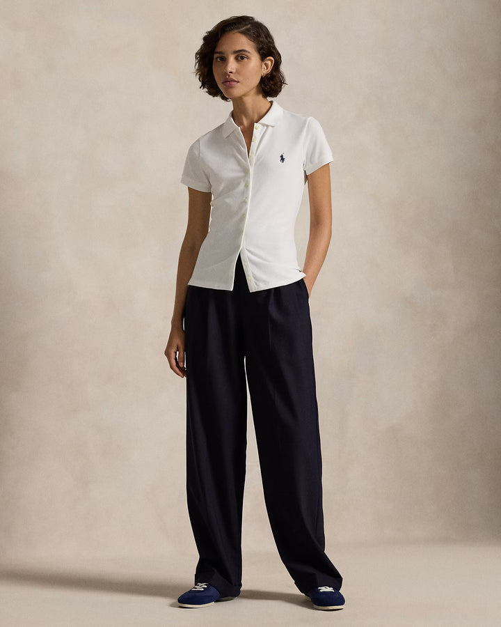 Ralph Lauren Buttoned-Placket Polo Shirt