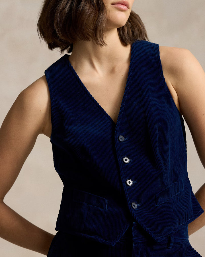 Ralph Lauren Cotton Corduroy Vest