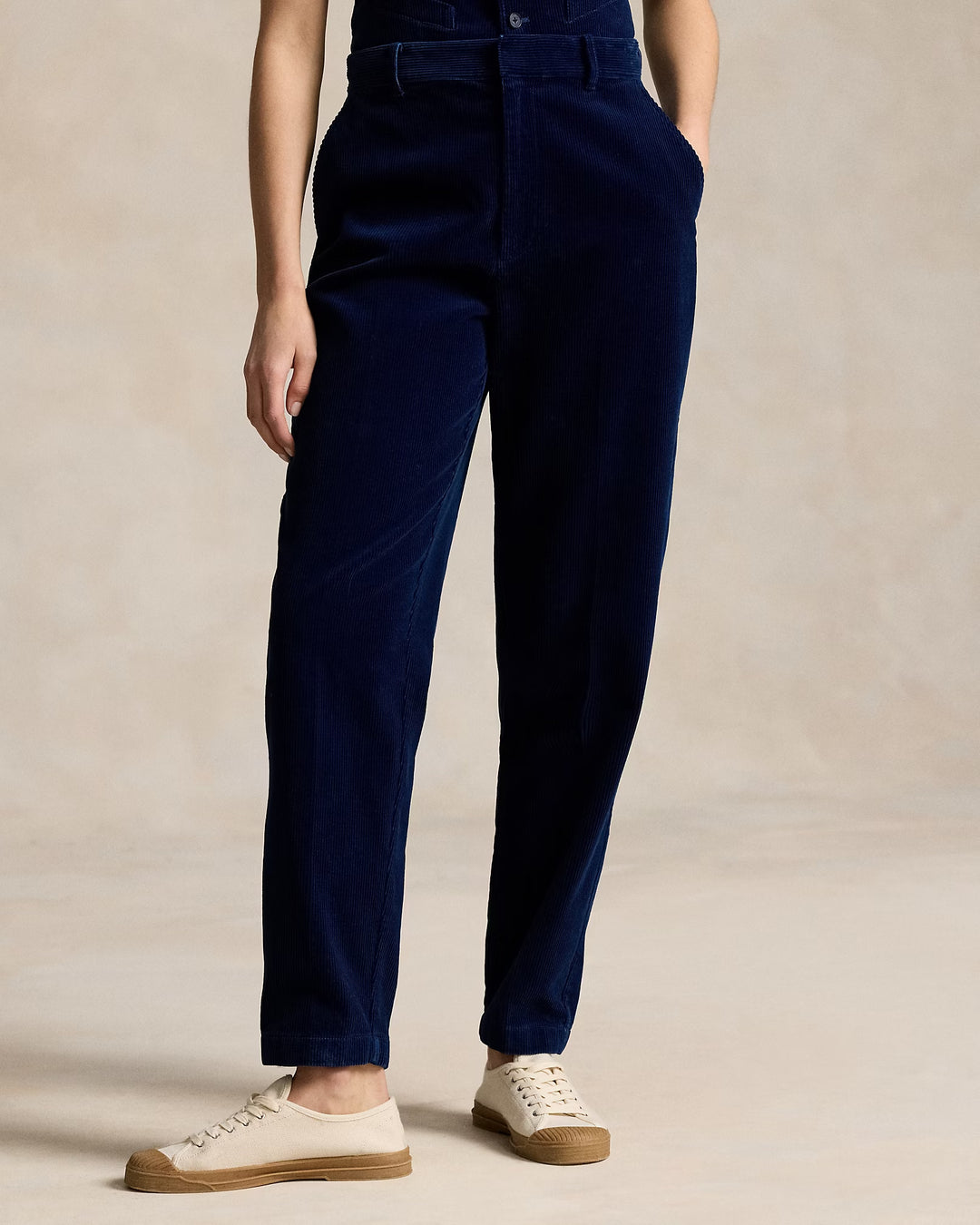 Ralph Lauren Cotton Corduroy Tapered Pant